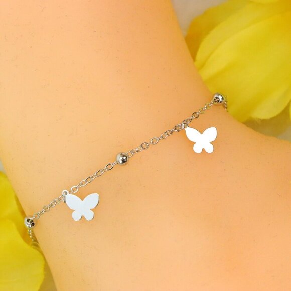 Minimalist Anklet, Sleek & Modern Design, Women’s Fashion, YC110217-A - Picture 8 of 10